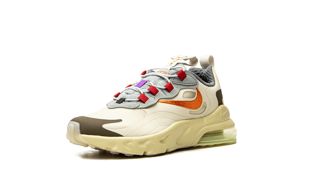 NIKE PRE SCHOOL Air Max 270 React PS "Travis Scott - Cactus Trails" CV2414 200 from Stadium Goods