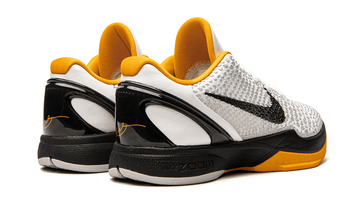 NIKE MENS Zoom Kobe 6 Protro "White Del Sol 2021" CW2190 100 from Stadium Goods