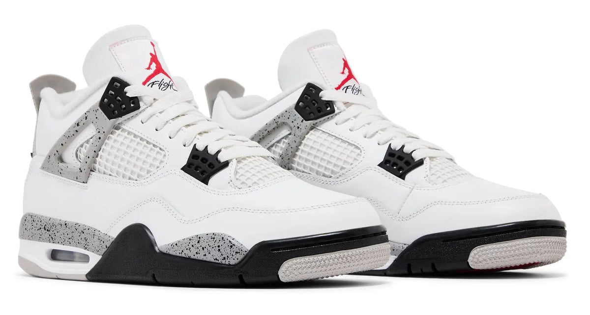 Jordan 4 Retro OG White Cement Men's Sneakers FV5029-100