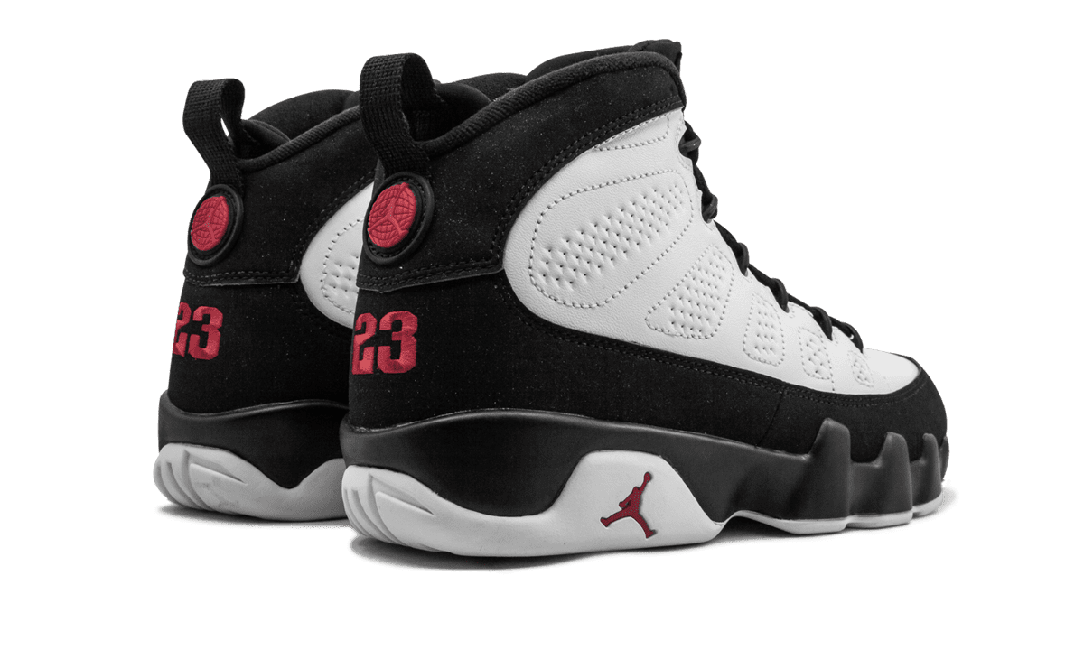 JORDAN MENS Air Jordan 9 Retro "White Black Red 2016 Release" 302370 112 302370 112 from Stadium Goods