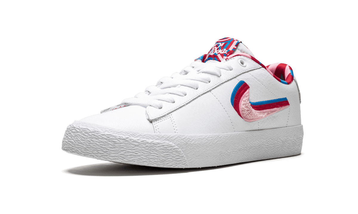 NIKE MENS SB Blazer Low GT "Parra" CN4507 100 CN4507 100 from Stadium Goods