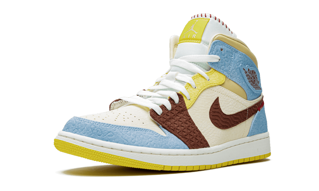 JORDAN MENS Air Jordan 1 Mid SE "Maison Chateau Rouge Fearless" CU2803 200 CU2803 200 from Stadium Goods