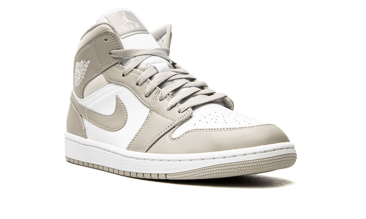 Jordan MENS Air Jordan 1 Mid "Linen / College Grey" 554724 082 from Stadium Goods