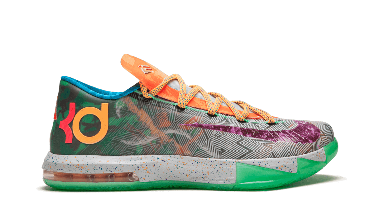NIKE MENS KD 6 Premium "What The KD" 669809 500 from Stadium Goods