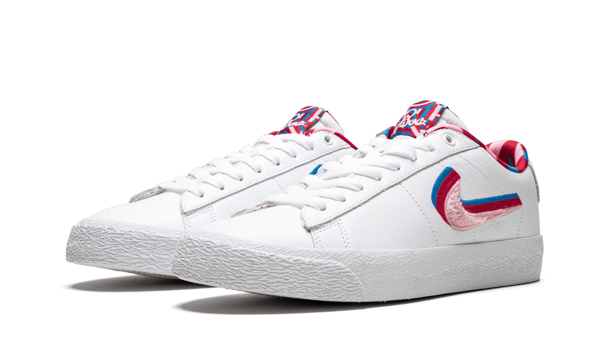 NIKE MENS SB Blazer Low GT "Parra" CN4507 100 CN4507 100 from Stadium Goods