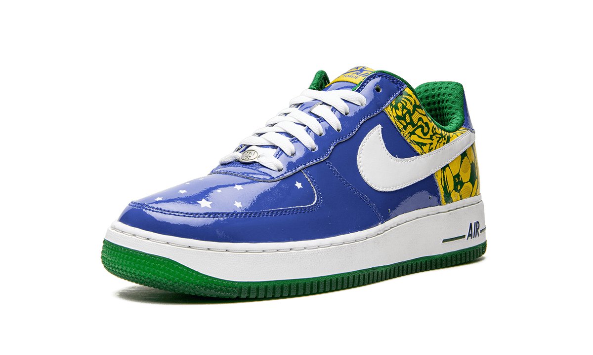 NIKE MENS Air Force 1 PRM "Ronaldinho" 313983 411 313983 411 from Stadium Goods
