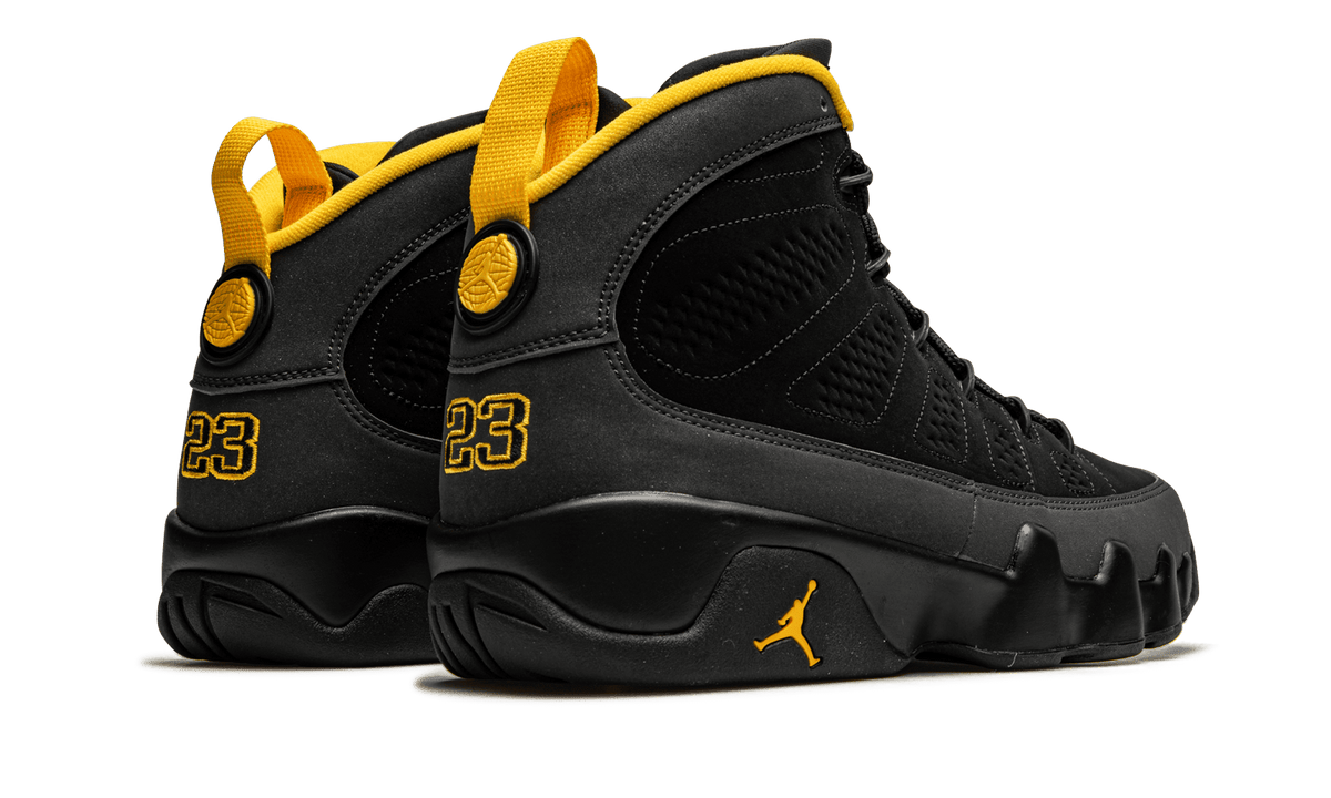 Jordan MENS Air Jordan 9 Retro "University Gold" CT8019 070 from Stadium Goods