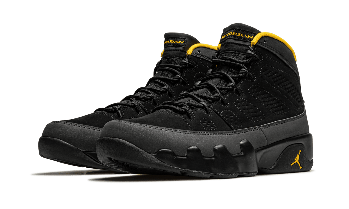 Jordan MENS Air Jordan 9 Retro "University Gold" CT8019 070 from Stadium Goods