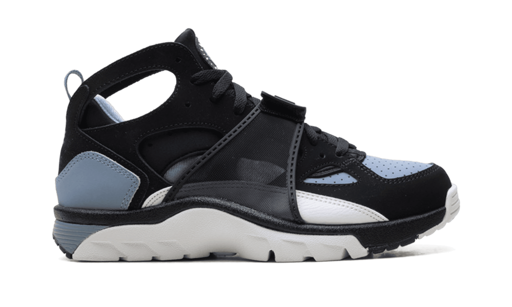 NIKE MENS Air Trainer Huarache "Cool Blue / Black" IH4470 001 from Stadium Goods
