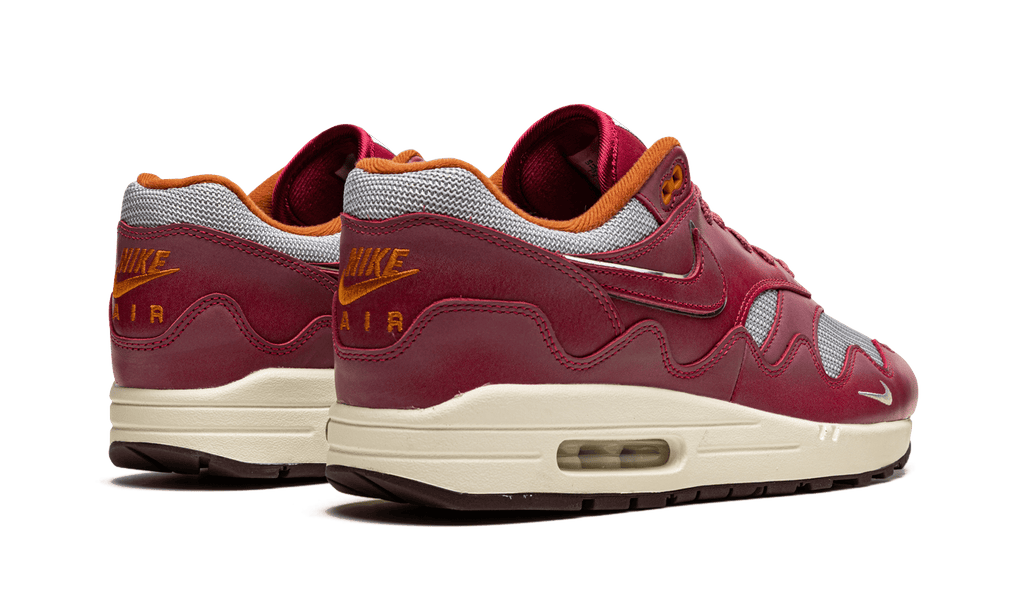 NIKE MENS Air Max 1 "Patta - Rush Maroon" DO9549 001 DO9549 001 from Stadium Goods