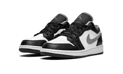 JORDAN GRADE SCHOOL Air Jordan 1 Low GS "Black / Grey / White" 553560 040 from Stadium Goods