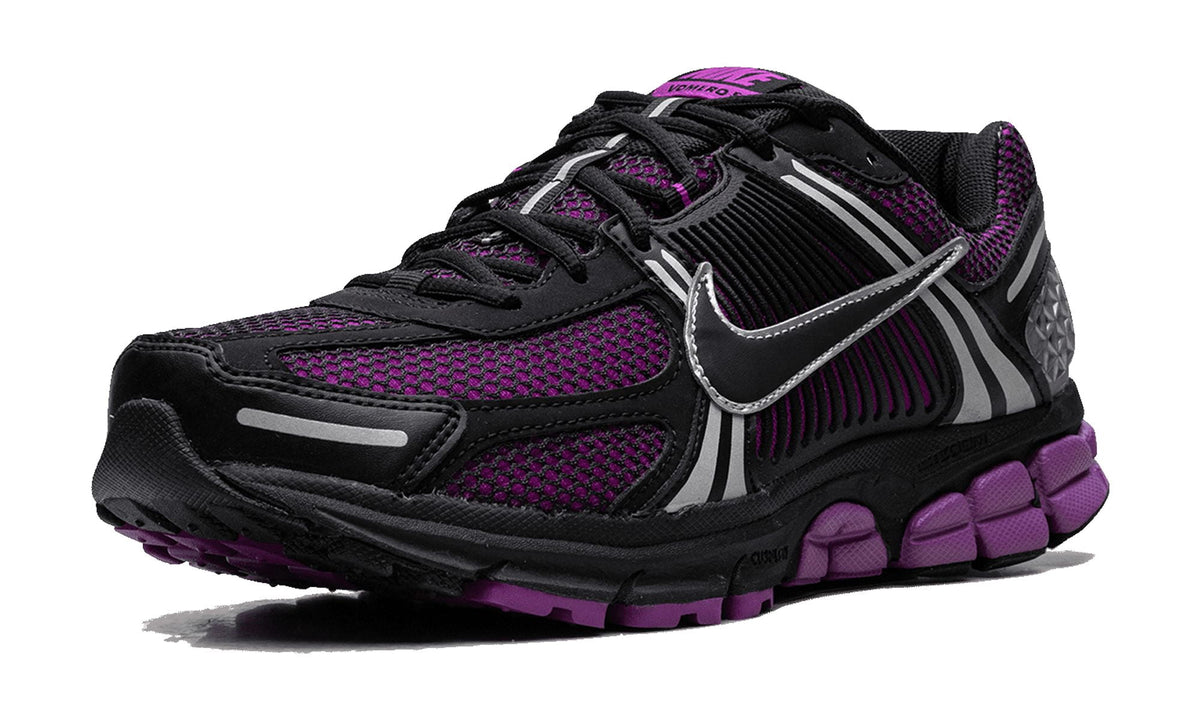 NIKE MENS Zoom Vomero 5 "Black Vivid Purple" FB9149 500 from Stadium Goods