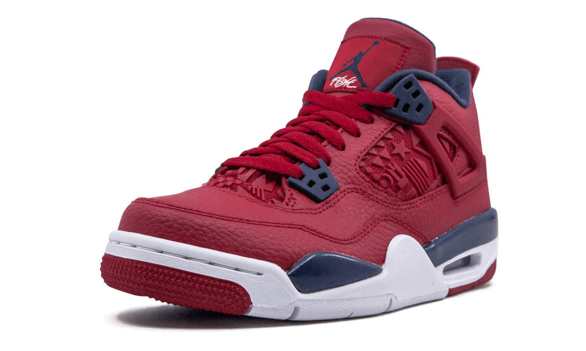 JORDAN GRADE SCHOOL Air Jordan 4 Retro GS "FIBA" 408452 617 from Stadium Goods