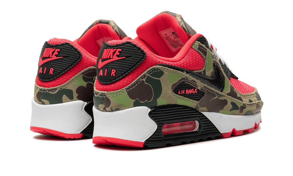 NIKE MENS Air Max 90 Retro "Reverse Duck Camo" CW6024 600 from Stadium Goods