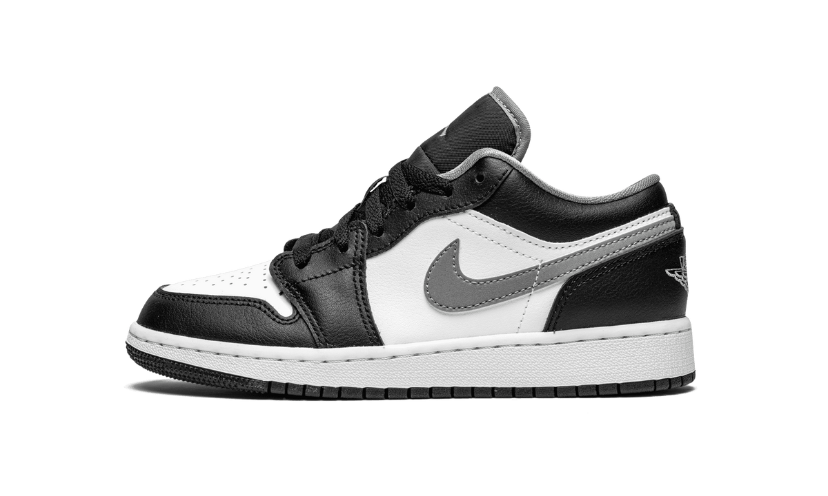 JORDAN GRADE SCHOOL Air Jordan 1 Low GS "Black / Grey / White" 553560 040 from Stadium Goods