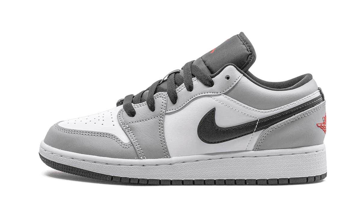 JORDAN GRADE SCHOOL Air Jordan 1 Low GS "Light Smoke Grey" 553560 030 553560 030 from Stadium Goods