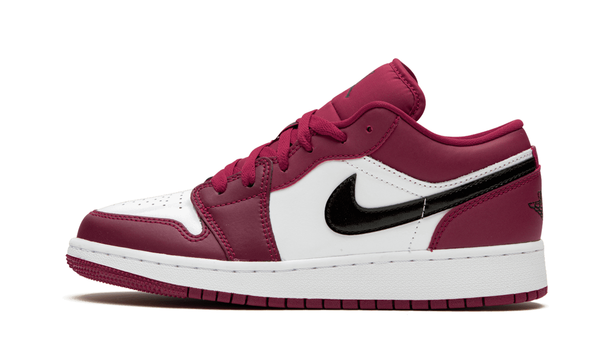 JORDAN GRADE SCHOOL Air Jordan 1 Low GS "Noble Red" 553560 604 from Stadium Goods