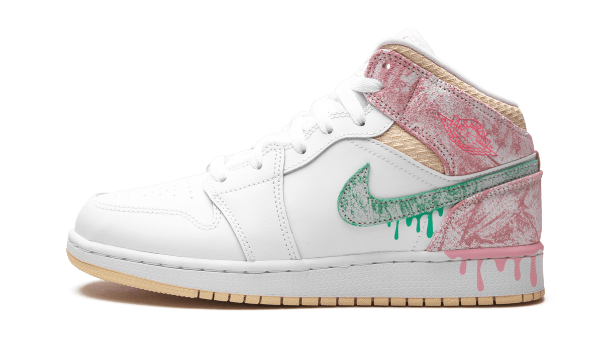 JORDAN GRADE SCHOOL Air Jordan 1 Mid SE GS "Ice Cream" DD1666 100 DD1666 100 from Stadium Goods