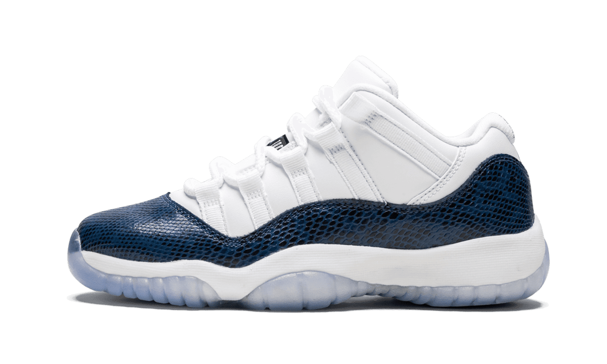 JORDAN GRADE SCHOOL Air Jordan 11 Retro Low LE GS "Blue Snakeskin" CD6847 102 CD6847 102 from Stadium Goods