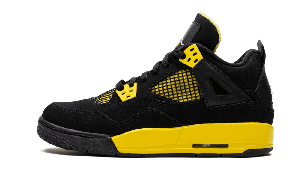 Air Jordan 4 Retro GS "Thunder" 408452 008 from Stadium Goods
