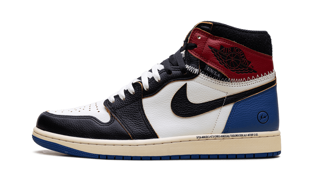 JORDAN MENS Air Jordan 1 "Fragment Design - Union LA - Varsity Red" IO7847 002 IO7847 002 from Stadium Goods