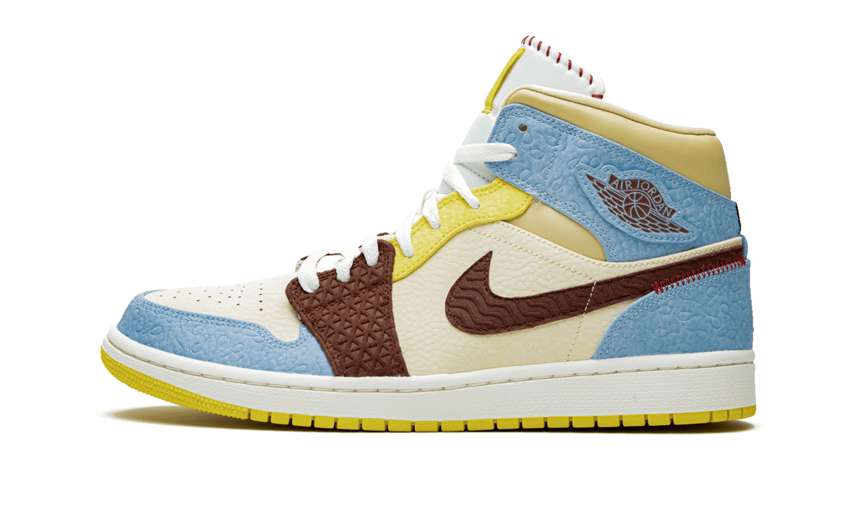 JORDAN MENS Air Jordan 1 Mid SE "Maison Chateau Rouge Fearless" CU2803 200 CU2803 200 from Stadium Goods