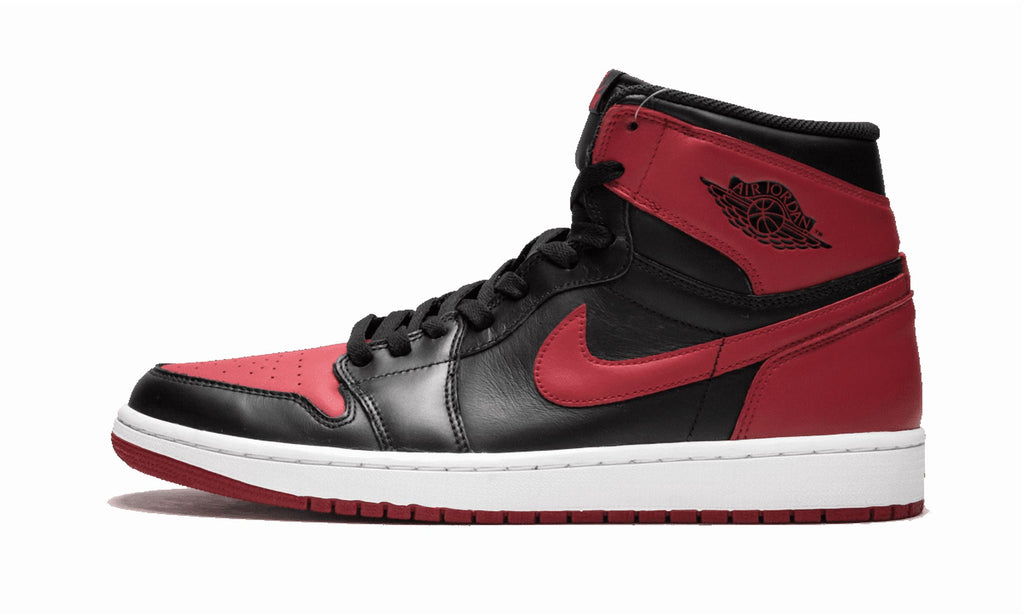 JORDAN MENS Air Jordan 1 Retro High OG "Bred 2013" 555088 023 from Stadium Goods