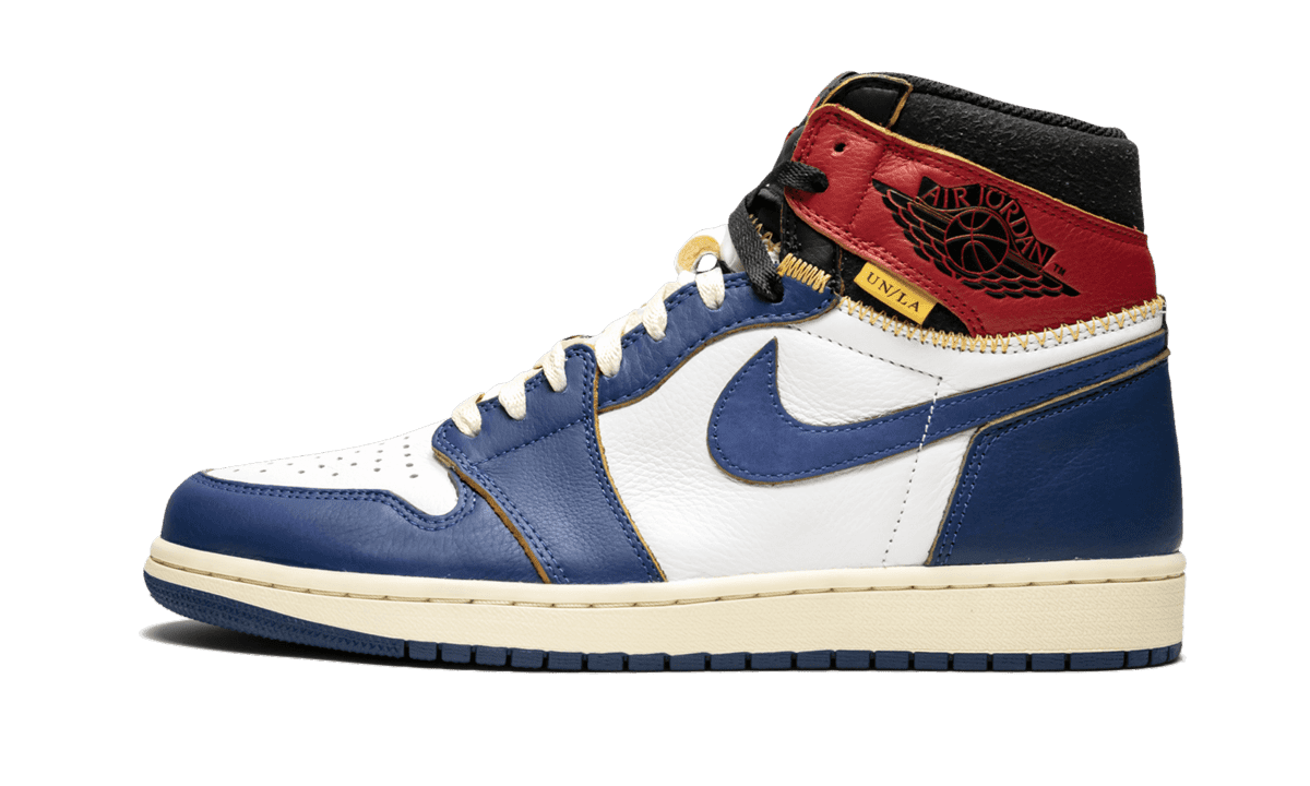 JORDAN MENS Air Jordan 1 Retro High OG NRG "Union - Storm Blue" BV1300 146 from Stadium Goods