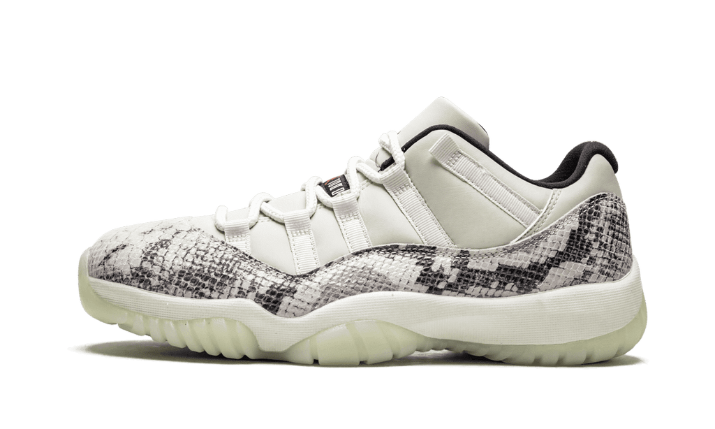 JORDAN MENS Air Jordan 11 Retro Low "Snakeskin Light Bone" CD6846 002 CD6846 002 from Stadium Goods