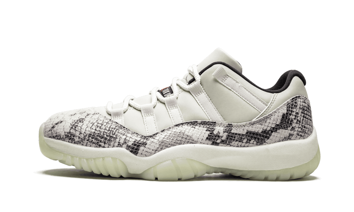 JORDAN MENS Air Jordan 11 Retro Low "Snakeskin Light Bone" CD6846 002 CD6846 002 from Stadium Goods