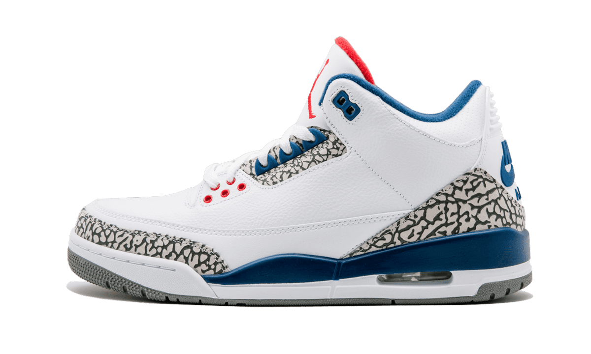 JORDAN MENS Air Jordan 3 Retro OG "True Blue" 854262 106 from Stadium Goods