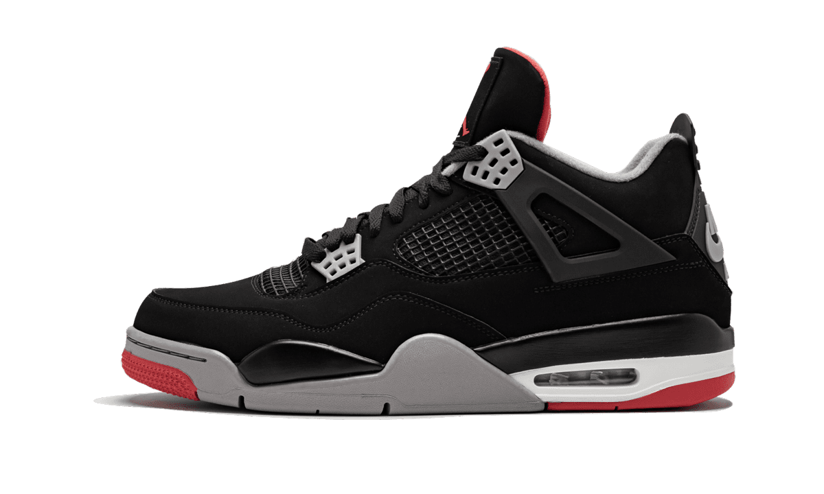 JORDAN MENS Air Jordan 4 Retro "Bred 2019" 308497 060 308497 060 from Stadium Goods