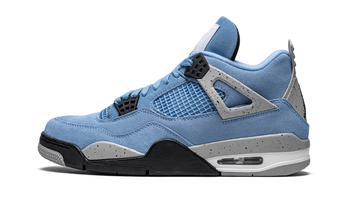 JORDAN MENS Air Jordan 4 Retro "University Blue" CT8527 400 CT8527 400 from Stadium Goods