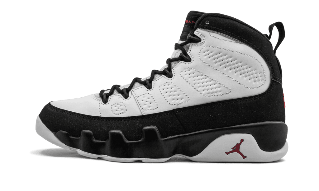 JORDAN MENS Air Jordan 9 Retro "White Black Red 2016 Release" 302370 112 302370 112 from Stadium Goods