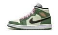 JORDAN WOMENS AIR JORDAN 1 MID SE Womens "Dutch Green" CZ0774 300 CZ0774 300 from Stadium Goods