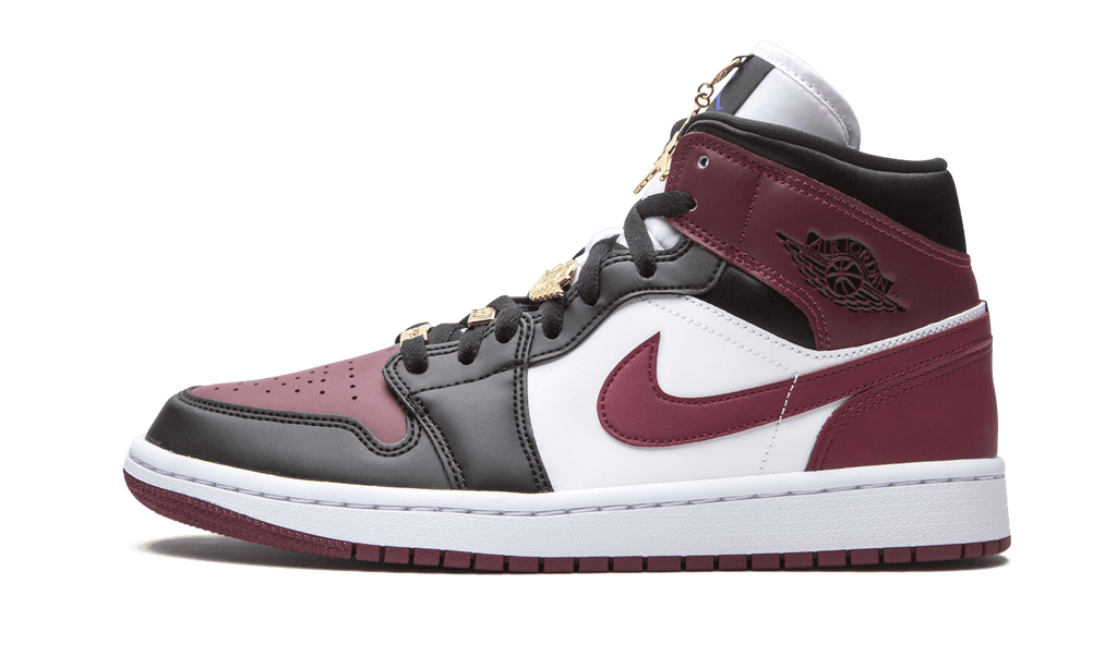 JORDAN WOMENS AIR JORDAN 1 MID SE Womens "Gold Pendants" CZ4385 016 CZ4385 016 from Stadium Goods