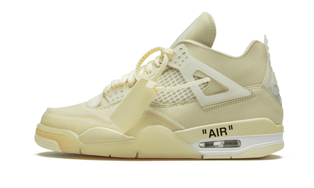 JORDAN WOMENS Air Jordan 4 Retro SP Womens "Off-White - Sail" CV9388 100 CV9388 100 from Stadium Goods