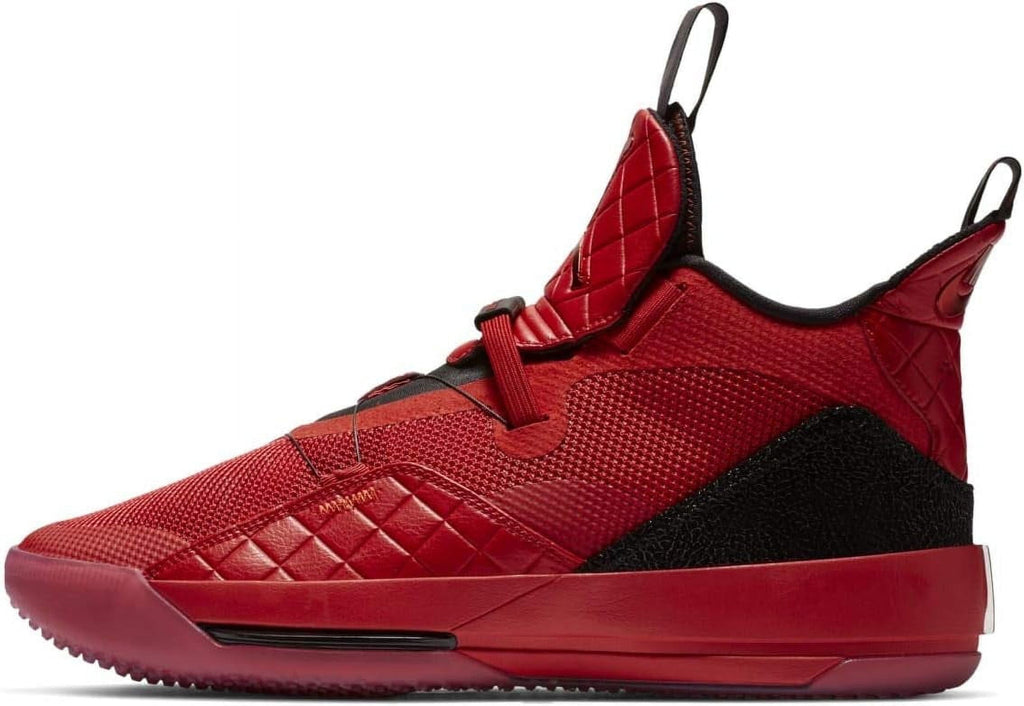 Jordan Air XXXIII Basketball Shoes (10-M, Red/Black)