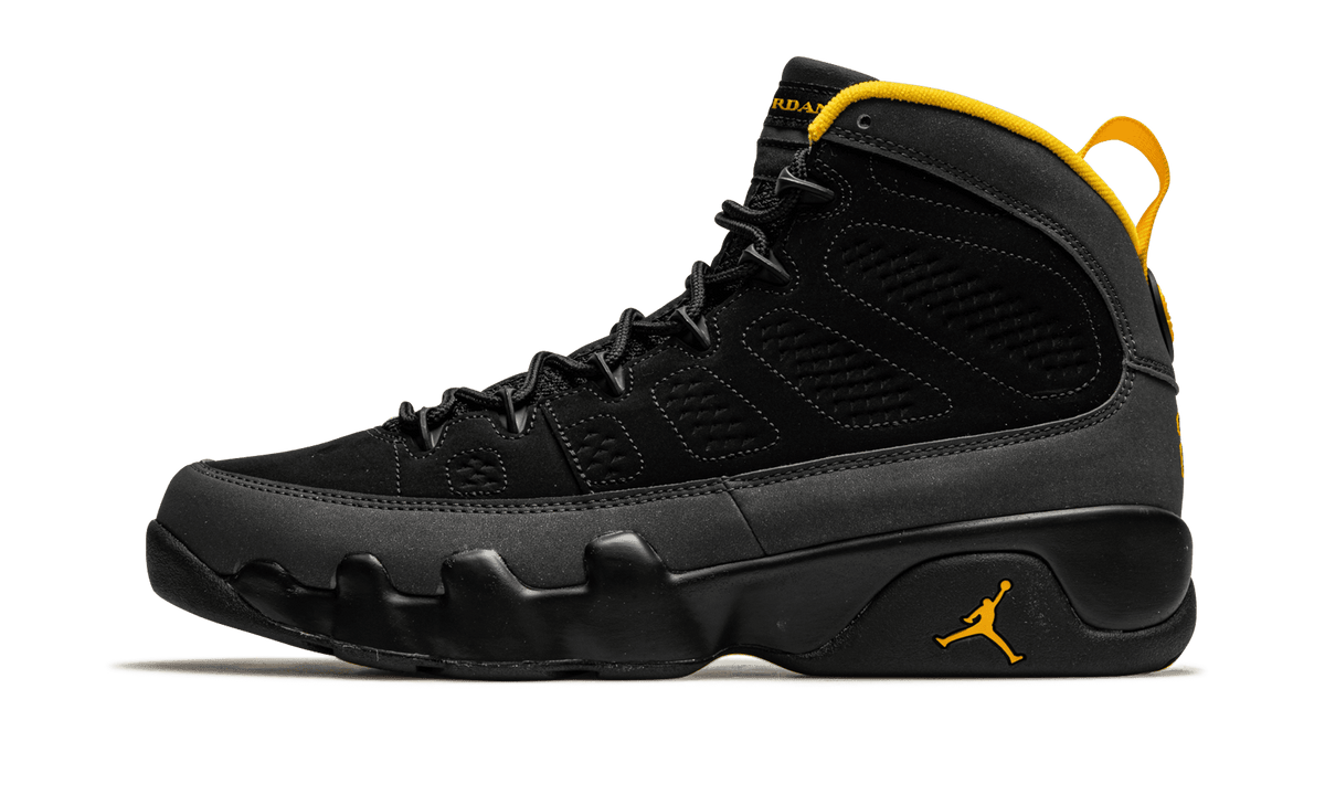 Jordan MENS Air Jordan 9 Retro "University Gold" CT8019 070 from Stadium Goods