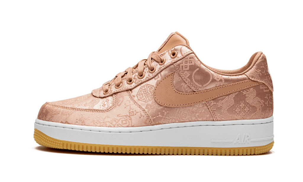 NIKE MENS Air Force 1 PRM "CLOT - Rose Gold Silk" CJ5290 600 CJ5290 600 from Stadium Goods