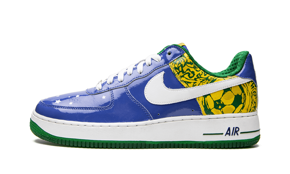 NIKE MENS Air Force 1 PRM "Ronaldinho" 313983 411 313983 411 from Stadium Goods