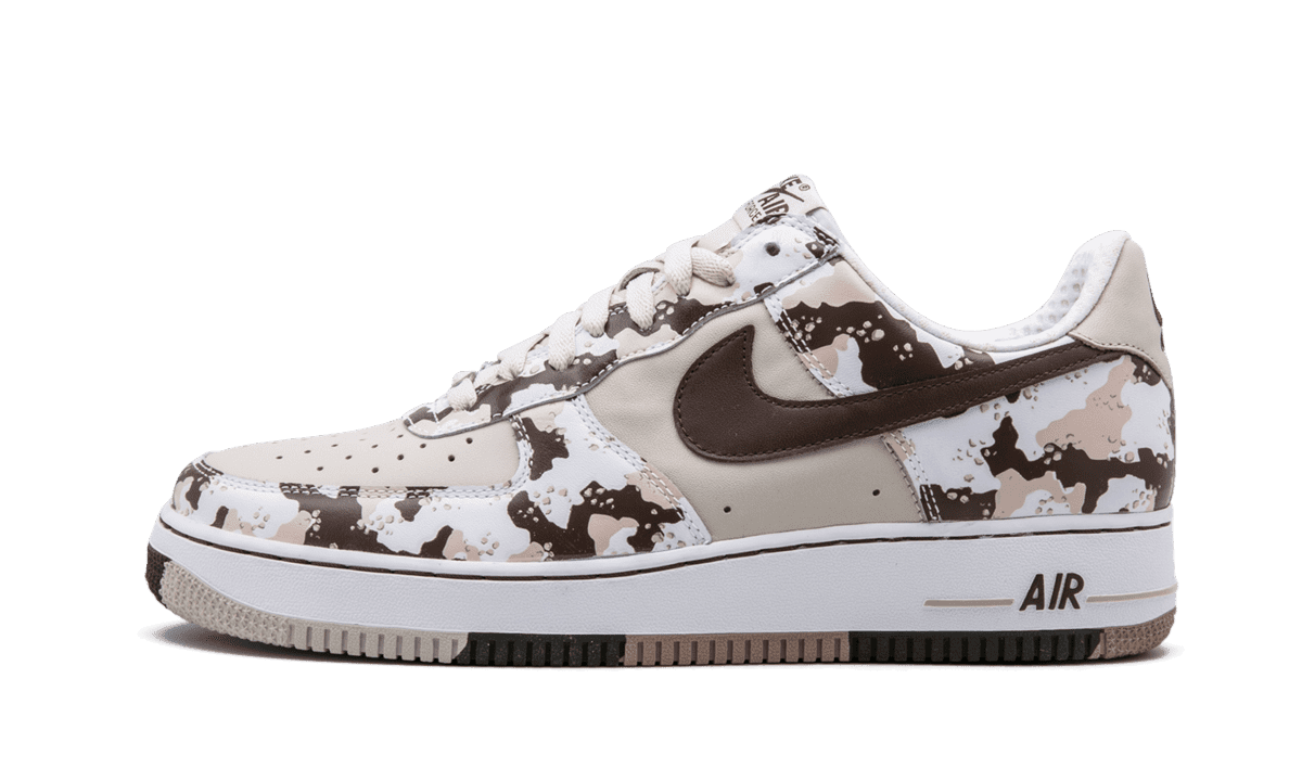NIKE MENS Air Force 1 Premium "Desert Chip Camo" 313641 221 313641 221 from Stadium Goods