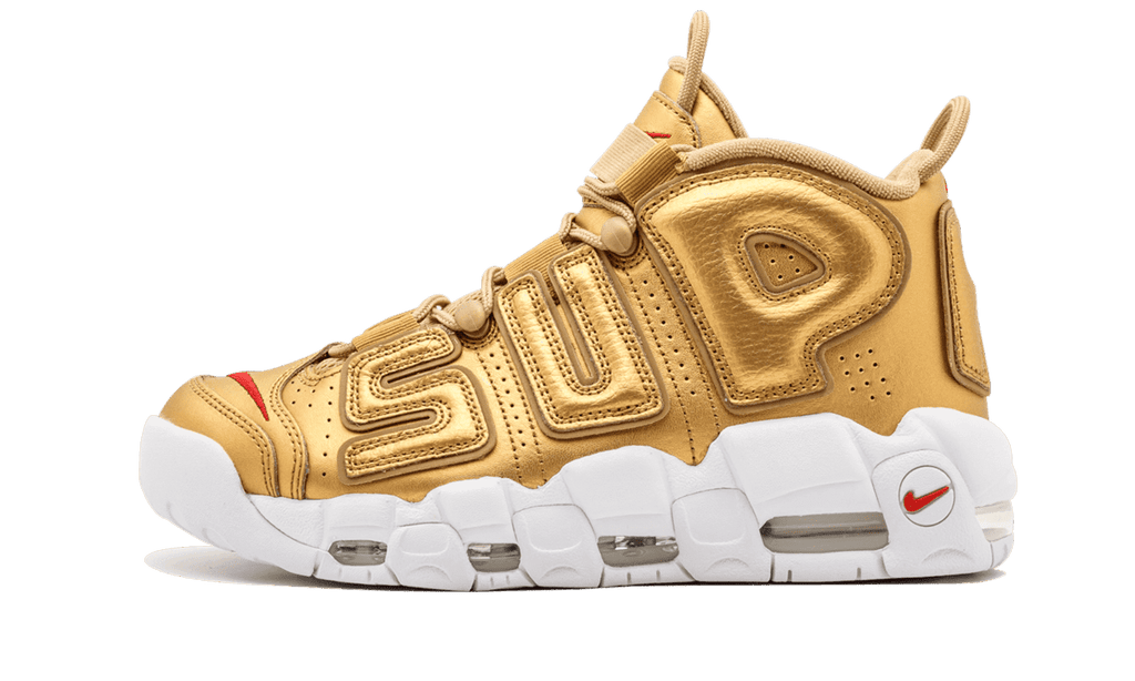NIKE MENS Air More Uptempo "Supreme" 902290 700 from Stadium Goods