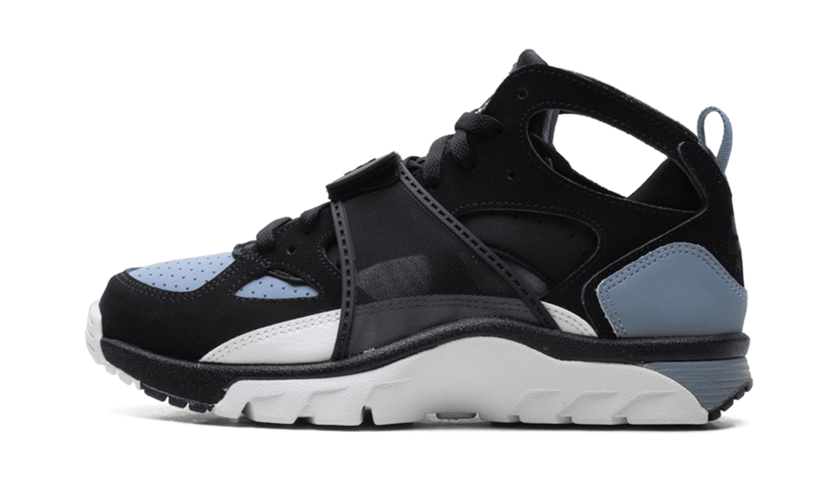 NIKE MENS Air Trainer Huarache "Cool Blue / Black" IH4470 001 from Stadium Goods