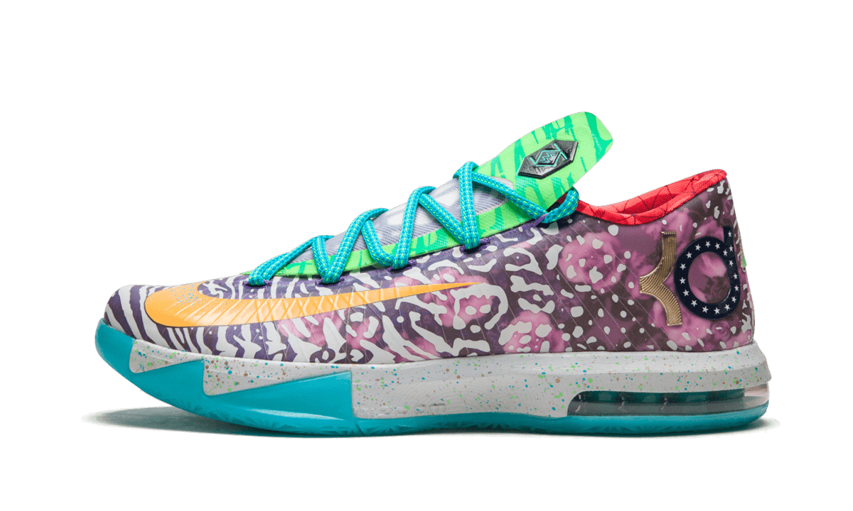 NIKE MENS KD 6 Premium "What The KD" 669809 500 from Stadium Goods