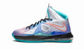 NIKE MENS Lebron 10 "Re-Entry - Pure Platinum" 541100 008 from Stadium Goods