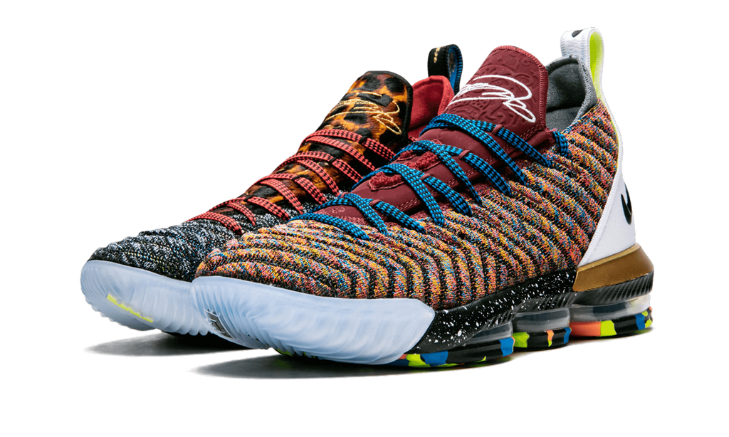 NIKE MENS Lebron 16 LMTD "What the - 1 thru 5" BQ6580 900 BQ6580 900 from Stadium Goods