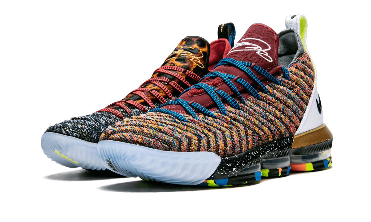 NIKE MENS Lebron 16 LMTD "What the - 1 thru 5" BQ6580 900 BQ6580 900 from Stadium Goods