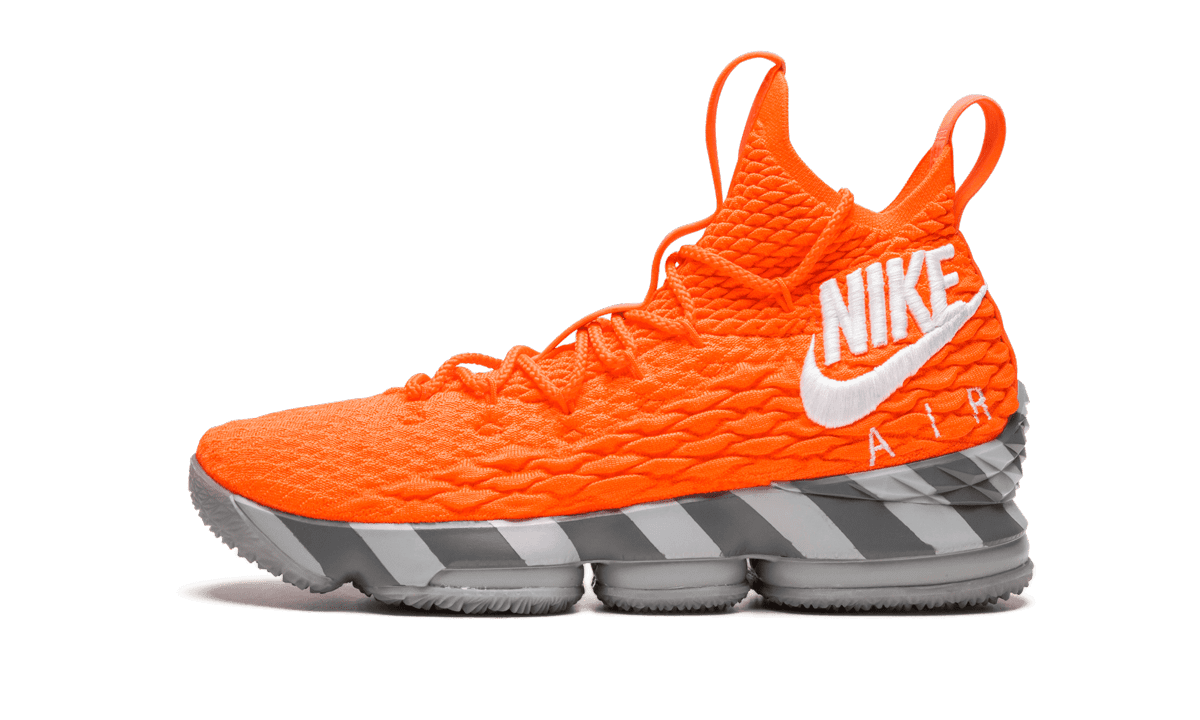 NIKE MENS Lebron XV KS2A "Orange Box" AR5125 800 AR5125 800 from Stadium Goods