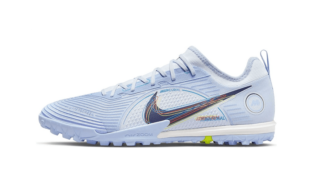 NIKE MENS Mercurial Air Zoom Vapor 14 Pro TF "Football Grey Light Marine" DJ2851 054 DJ2851 054 from Stadium Goods